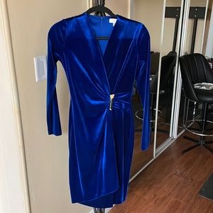 Only worn once!! Calvin Klein long sleeve dress